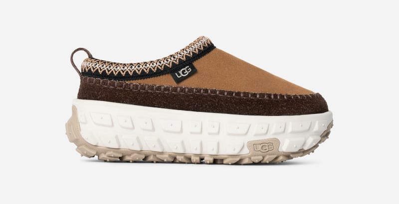 UGG Venture Daze for Women in Brown, Size 5, Leather/Polyester