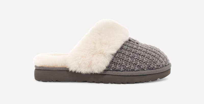 UGG® Women's Cozy Slipper Sheepskin Slippers in Grey/, Size 11