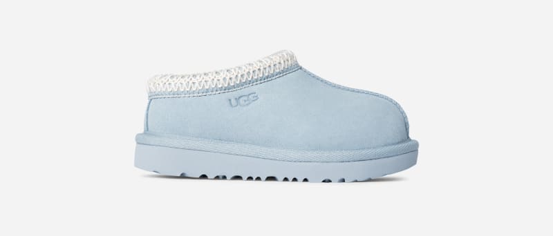 UGG Tasman II for Kids in Sea Foam, Size 5, Suede/Polyester/Wool