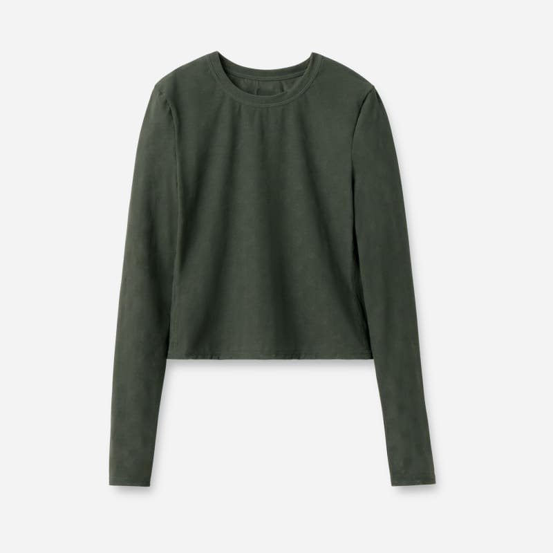 UGG® Women's Taliah Long Sleeve Mesh Textile Tops in Forester Sun, Size 2XS