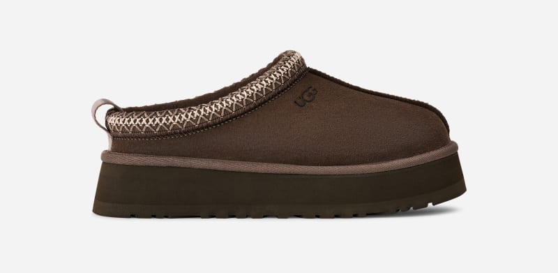 UGG Tazz for Women in Molasses, Size 10, Suede/Polyester/Wool