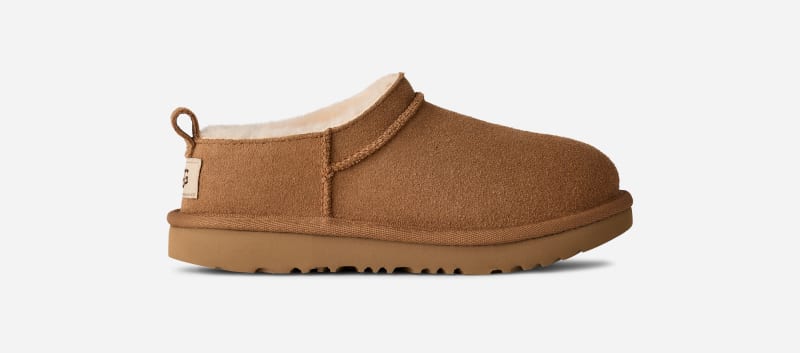 UGG Classic Micro-laars in Brown, Maat 36, Suede