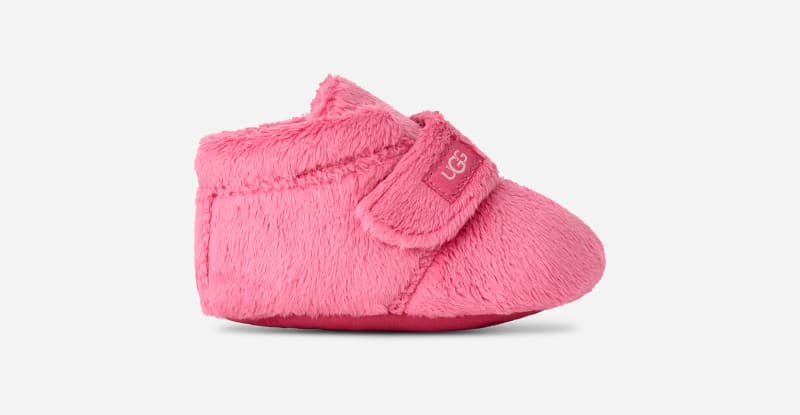 UGG Bixbee Bootie for Kids in Pink Bloom, Size 4, Textile/Recycled Materials/Polyester