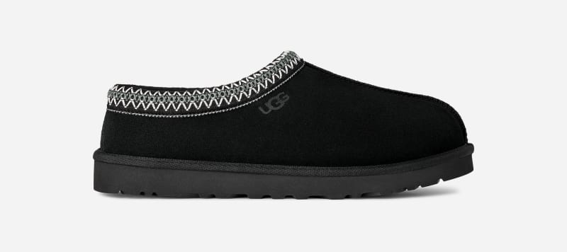 UGG Tasman II for Men in Black, Size 13, Suede/Polyester