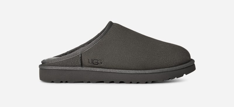 UGG Classic Slip On for Men in Magnolia Leaf, Size 7, Suede/Polyester/Wool