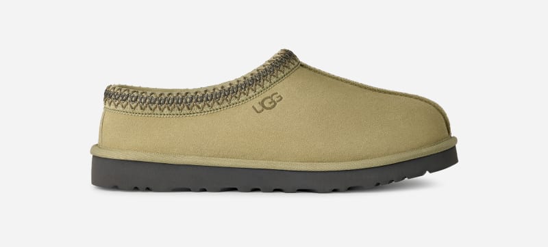 UGG Tasman II for Men in Muted Brass/Magnolia Leaf, Size 11, Suede/Polyester