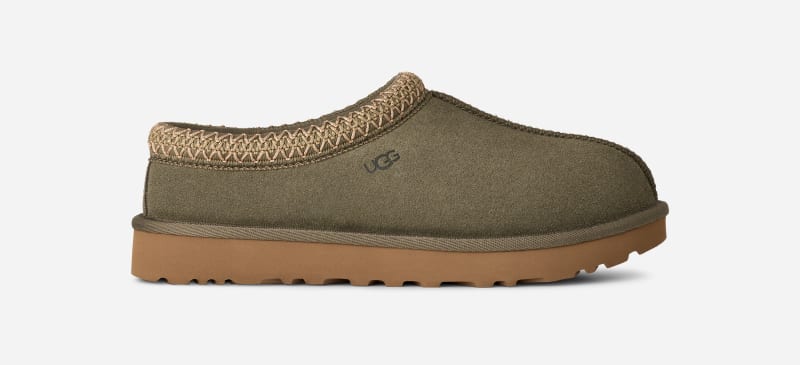 UGG Tasman II for Women in Green, Size 5, Suede/Polyester