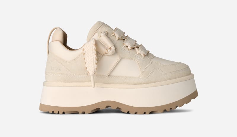 UGG Astromel Trainer for Women in White, Size 9, Polyester