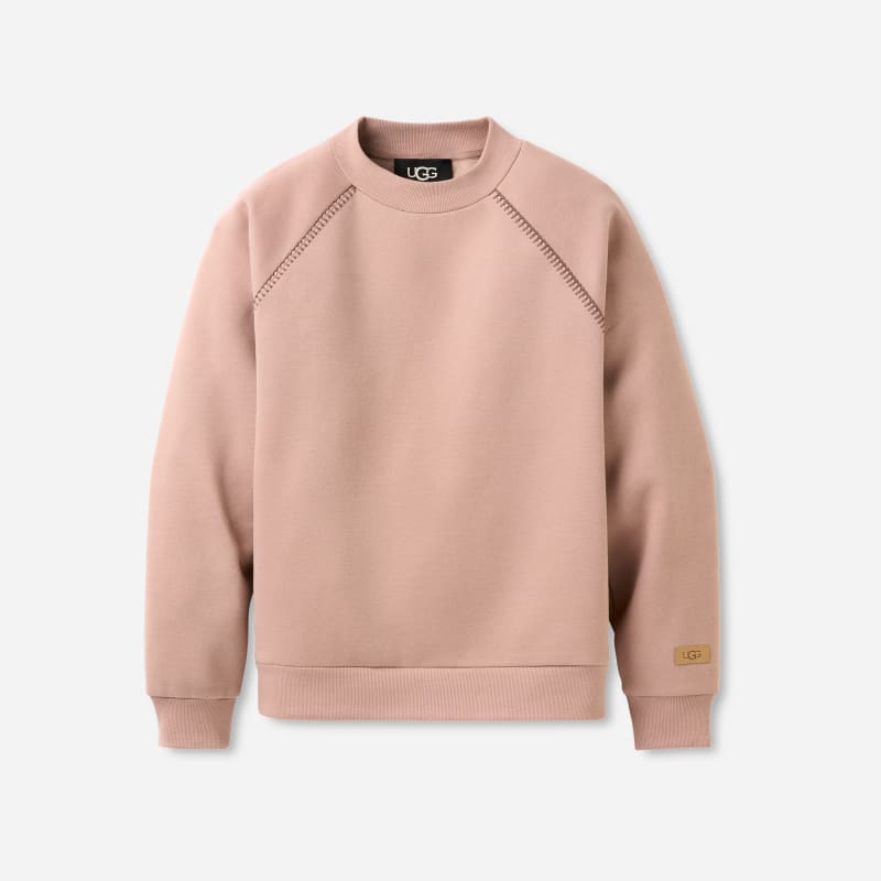 UGG Classic Crewneck-trui in Dawn Patrol, Maat S, Katoenmix/Recycled Materials