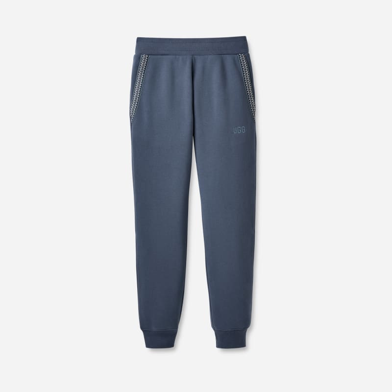 UGG Tasman Jogger for Men in Dark Wave, Size Large, Cotton Blend/Recycled Materials/Polyester
