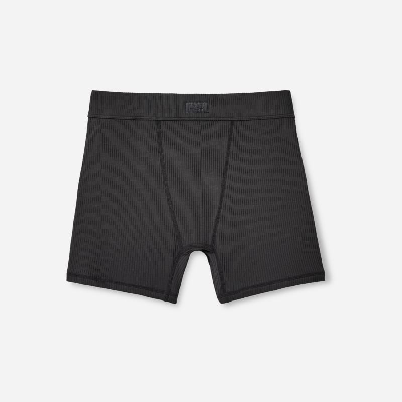 UGG Alexiah Rib Boy Short for Women in Ink, Size 1X, Ecovero