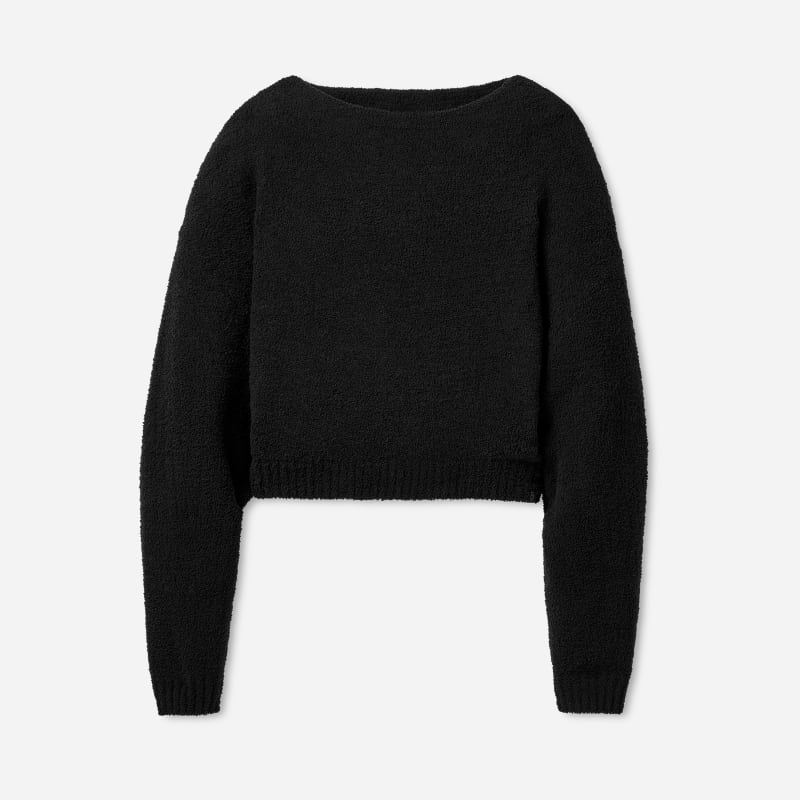 UGG Novalie Slouchy Pullover for Women in Black, Size XL, Polyester
