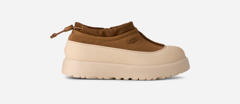 UGG Tasman Weather Hybrid for Kids in Brown, Size 1, Suede/Polyester/Wool