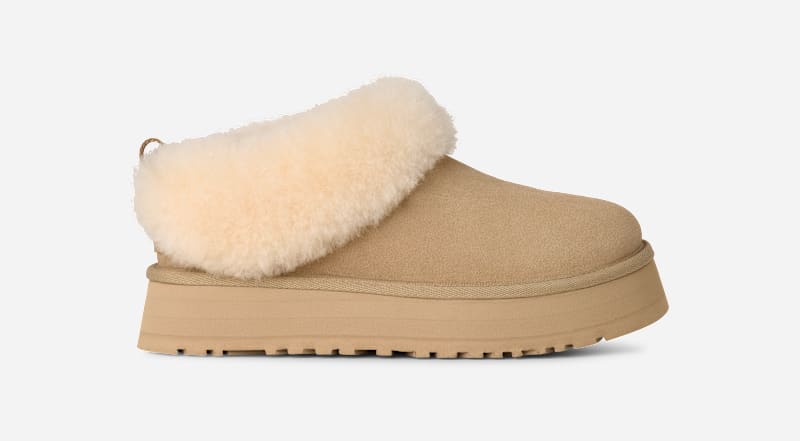 UGG Tazzelle for Women in Brown, Size 3, Suede/Polyester