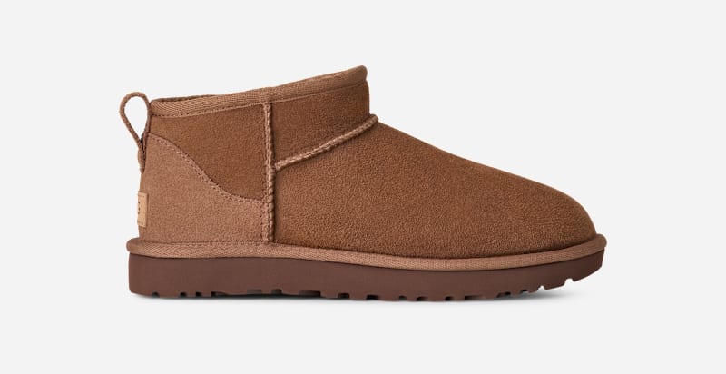 Stivali UGG Classic Ultra Mini da donna in Rocky Oak, Taglia 38, Twinface