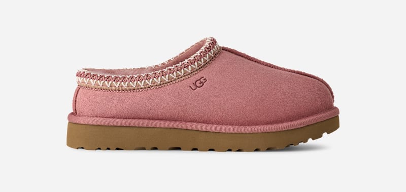 UGG Tasman II voor dames | Sheepskin instapschoenen op UGG .com/eu/nl/nl in Pink, Maat 36, Suede