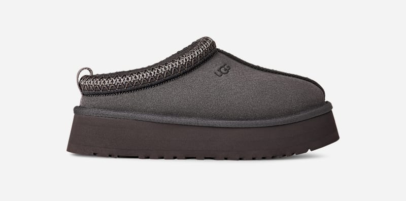 UGG Tazz II for Women in Grey, Size 4, Suede/Polyester