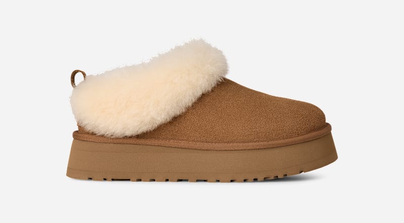 UGG Tazzelle for Women in Brown, Size 8, Suede/Polyester