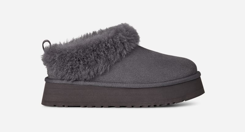 UGG Tazzelle for Women in Grey, Size 7, Suede/Polyester