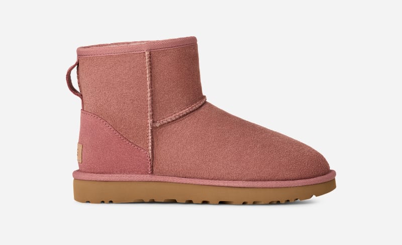 Stivali UGG Classic Mini II da donna in Pink, Taglia 41, Twinface