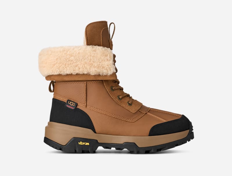 UGG Adirondack Boot XXV for Men in Brown, Size 10, Leather/Polyester/Wool