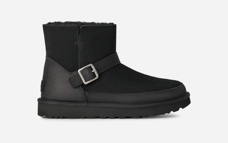UGG Women's Classic Mini Bellina Belted Boot in , Size 38