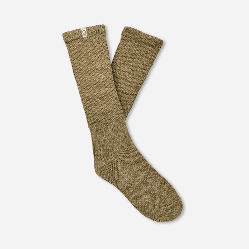 UGG Tyla Slouchy Crew II for Women in Muted Brass, Size OS, Cotton Blend/Polyester