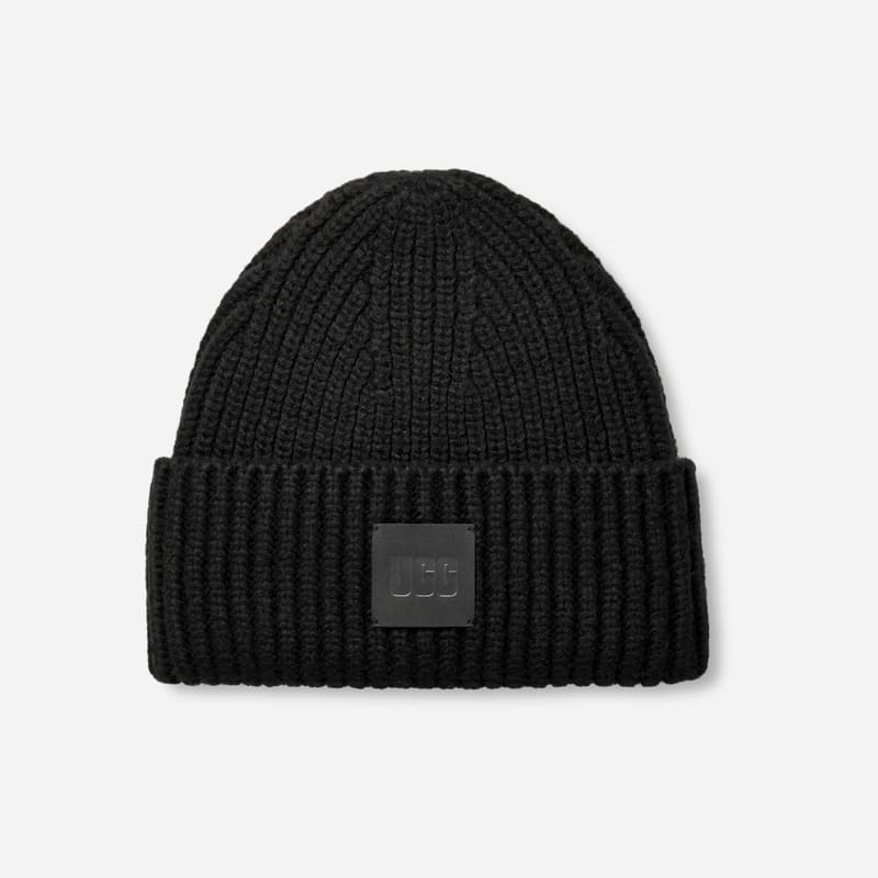 UGG® Men's Chunky Rib Beanie Polyester Blend