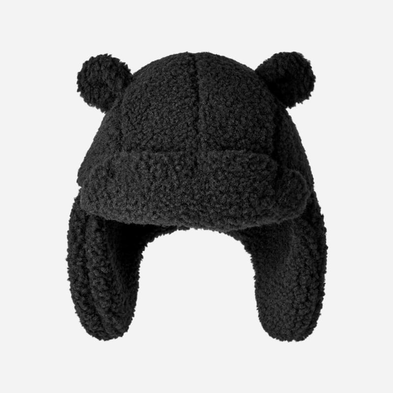 UGG fluff-muts met oorflappen in Black, Maat 2/4 YRS, Fleece