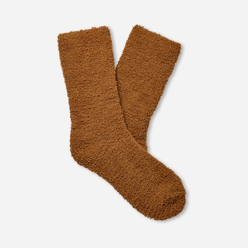UGG Fincher Ultra Cozy Crew Sock for Men in Deco, Size OS, Polyester Blend/Recycled Materials