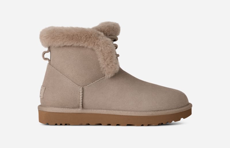 UGG Women's Classic Mini Posy Boot in , Size 38 | Suede