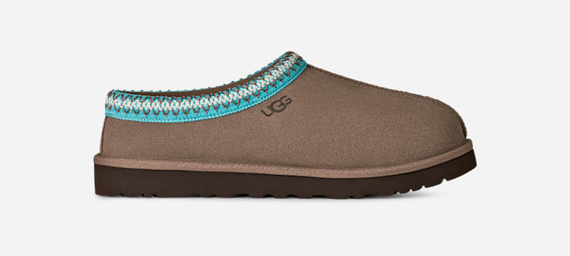 UGG Tasman II for Men in Caribou/Sapphire Ice, Size 7, Suede/Polyester