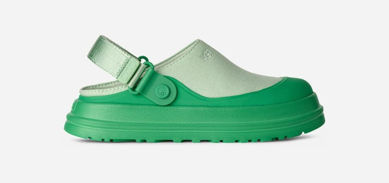 UGG Zuecos GoldenGlow Canvas en Hummingbird, Talla 41