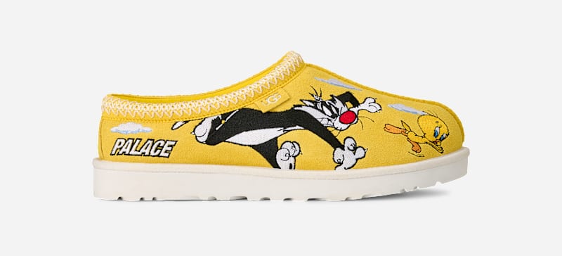 UGG Palace Tasman for Men in Yel, Size 4, Suede/Polyester/Wool