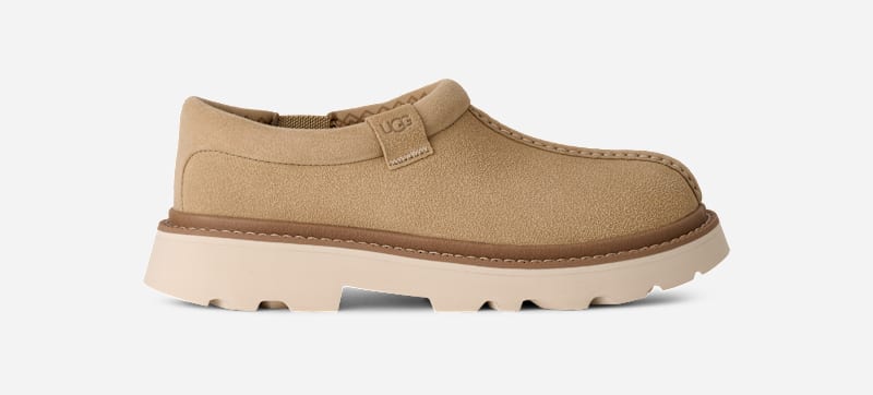 UGG® Tasman Lug in Brown, Suede/Polyester/Wool