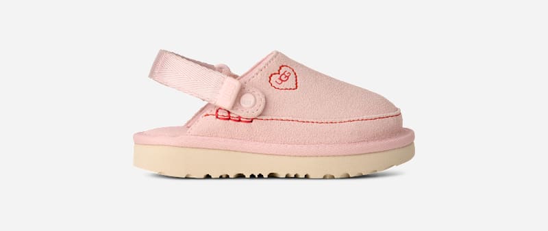 UGG Goldenstar Love '26-klomp in Rosetta, Maat 30, Suede