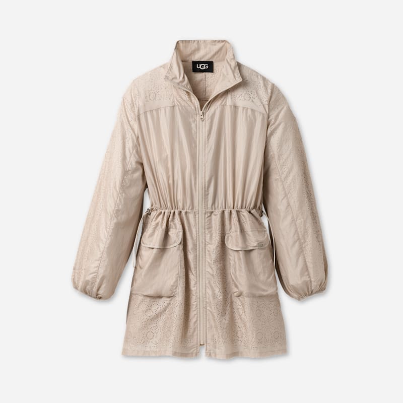 UGG Vestito Kynlee Con Cerniera Sul Davanti in Brown, Taglia 3X