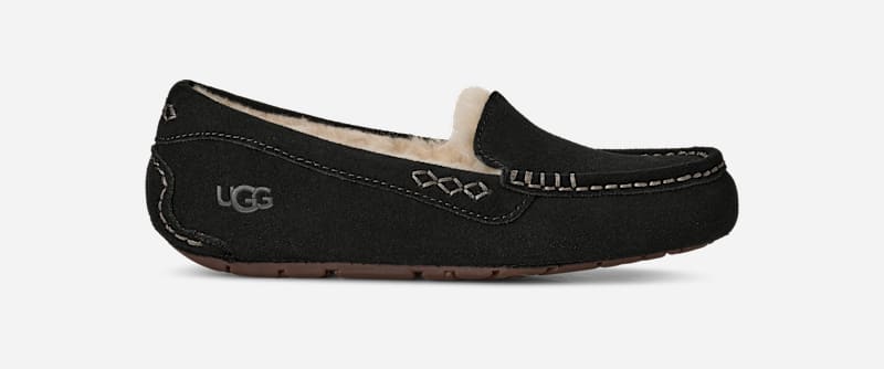 Ansley Sheepskin Suede Slipper