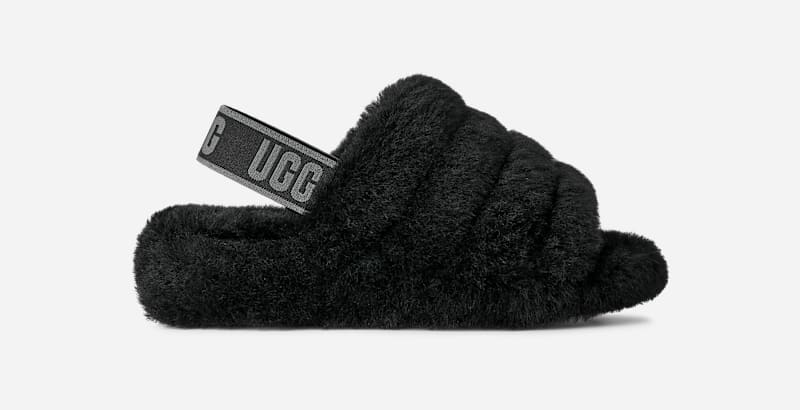 Fluff Yeah Slide Sheepskin Slippers