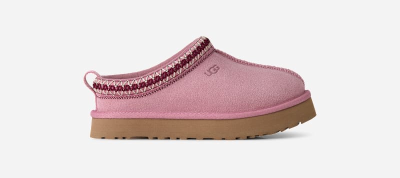 UGG® Tazz for Kids in Dusty Orchid, Size 12K, Suede/Polyester/Wool