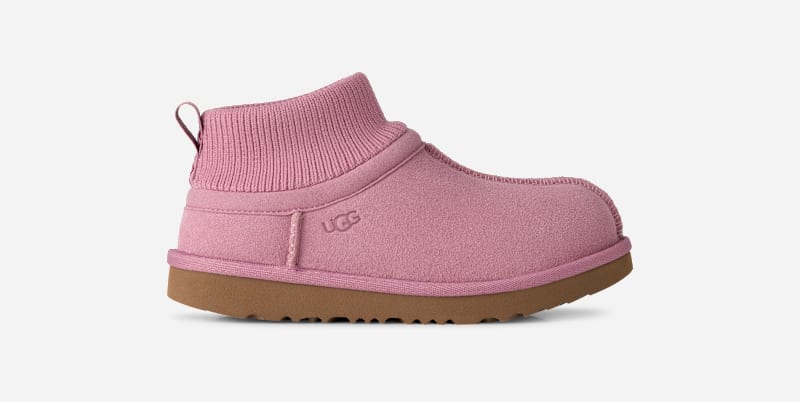 UGG® Classic Ultra Stretch Cuff for Kids in Dusty Orchid, Size 12K, Suede/Textile/Recycled Materials