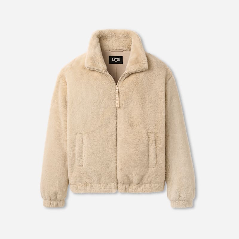 UGG® Women's Tash Faux Fur Jacket Tops