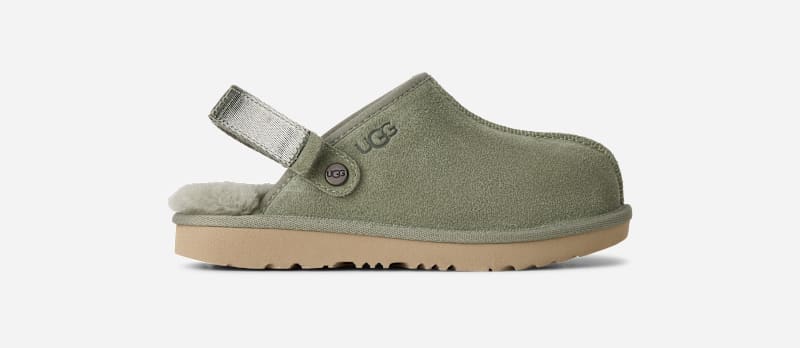UGG® Kids' Lanah Clog Suede Slippers