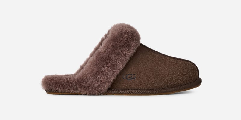 UGG® Scuffette II voor dames  in Dusted Cocoa/Dusted Cocoa, Maat 36, Suede