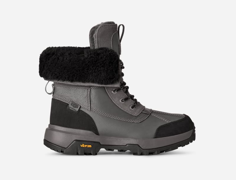 UGG® Adirondack Boot XXV for Men in Dark Metal, Size 6, Leather/Polyester/Wool