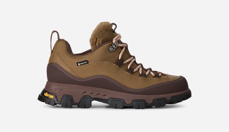 UGG® MetroTrek Hiker for Women in Brown, Size 4, Leather/Polyester/Wool