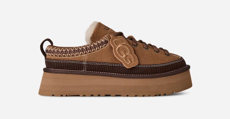 Heritage Lace-Up Slipper Sheepskin