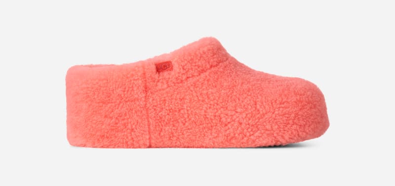 Enwrap Fluffed Clog Sheepskin