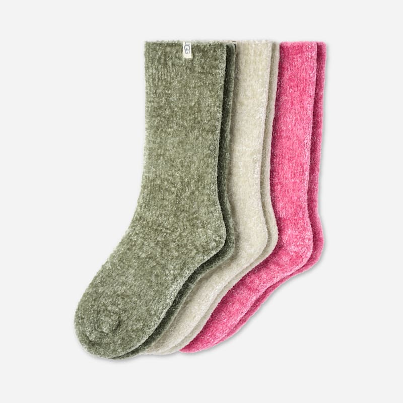 UGG® Women's Leda Sparkle 3 Pack Polyester Blend