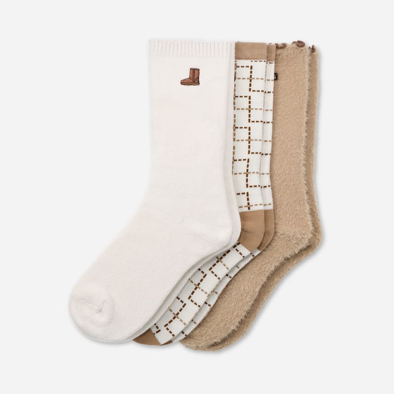 Classic Boot/Plaid/Sand